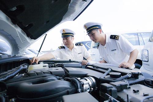 車(chē)輛暫時(shí)進(jìn)出口進(jìn)口前的工作是怎么做的？