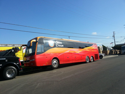 日本到上海外高橋電動(dòng)大巴進(jìn)口報關(guān)代理汽車(chē)服務(wù)案例